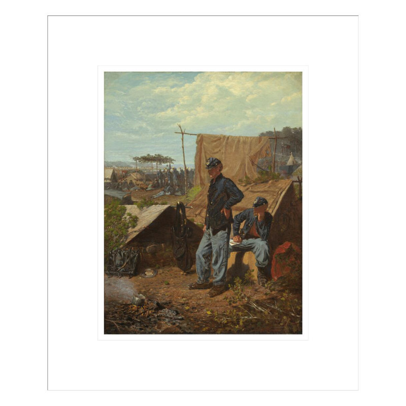 «Home Sweet Home» par Winslow Homer, impression giclée encadrée, H 16,34 po x l 13,75 po