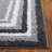 Maudeen Border & Stripe Shag 200 Performance Striped Rug-815203642