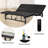Queen Adjustable Bed Base Frame with Wireless Remote and Zero Gravity