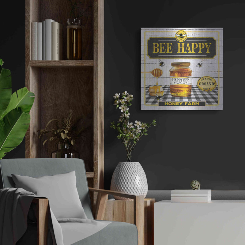«Honey» par Mollie B Art, H 24 po x l 24 po