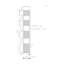 Bellamira Straight Towel Rail Heated Towel Rails-305660418-305660429