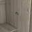 3-Door Shutter Wardrobe With Shelves, Gray