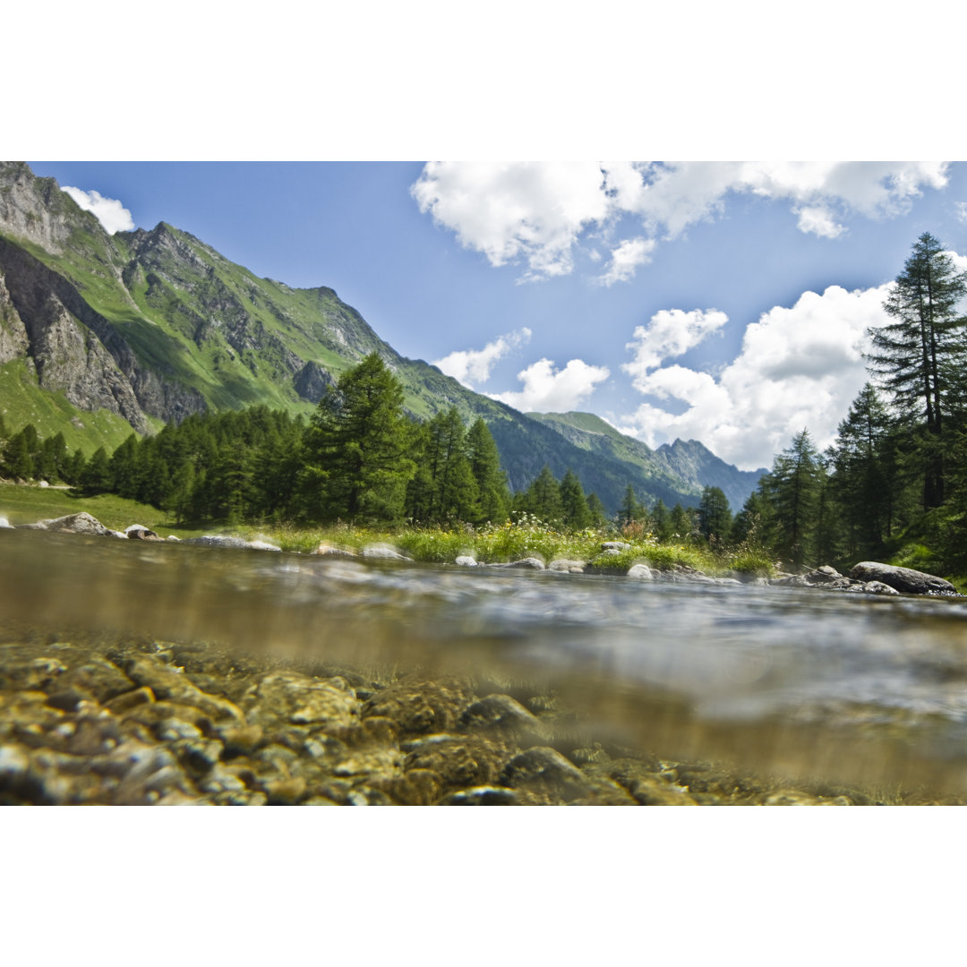 Berglandschaft von Swissmediavision - Druck