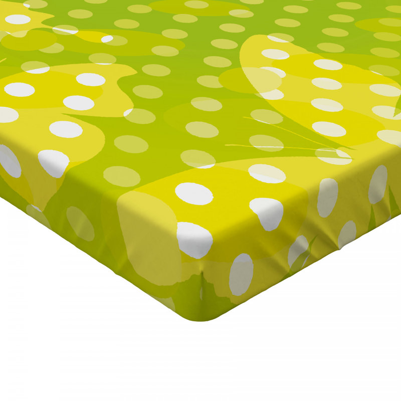 Drap-housse en forme de papillon pois dot, Drap-housse grand