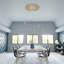 Médaillon de plafond architectural en PVC de qualité architecturale 28 po x P 3/8 po x P 3/4 po-40714762-40714776