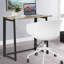 Anyhia Metal Base Writing Desk-634027313