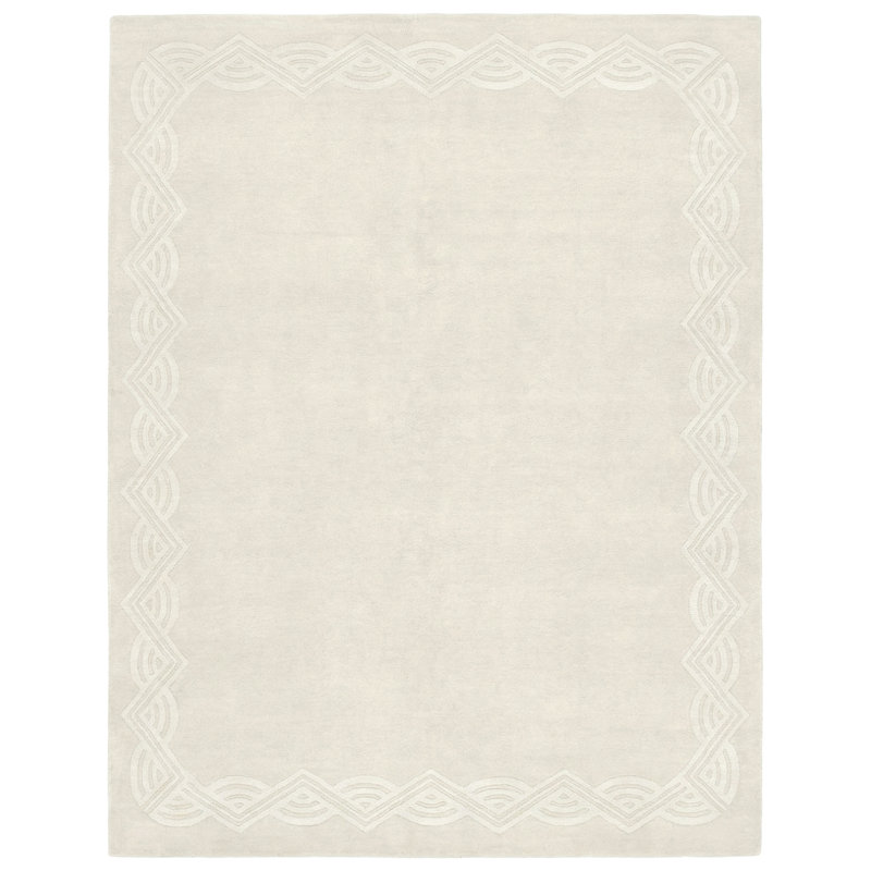 Ralph Lauren Dufrene Wool, Silk Geometric Rug, Rectangle 8' x 10'
