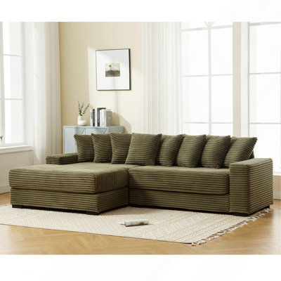 Oversized Two-Piece Couches Sofa