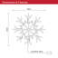 LED Indoor / Outdoor Lighted Window Décor