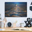 «Winter Morning At Spring Pt Ledge Lighthouse» par Rick Berk, mur en métal-1482179917