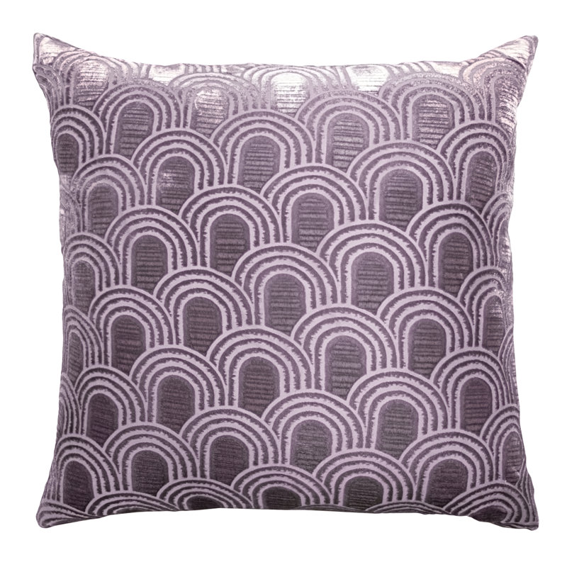 Endless Velvet Pillow Cover & Insert, Square 22", Thistle