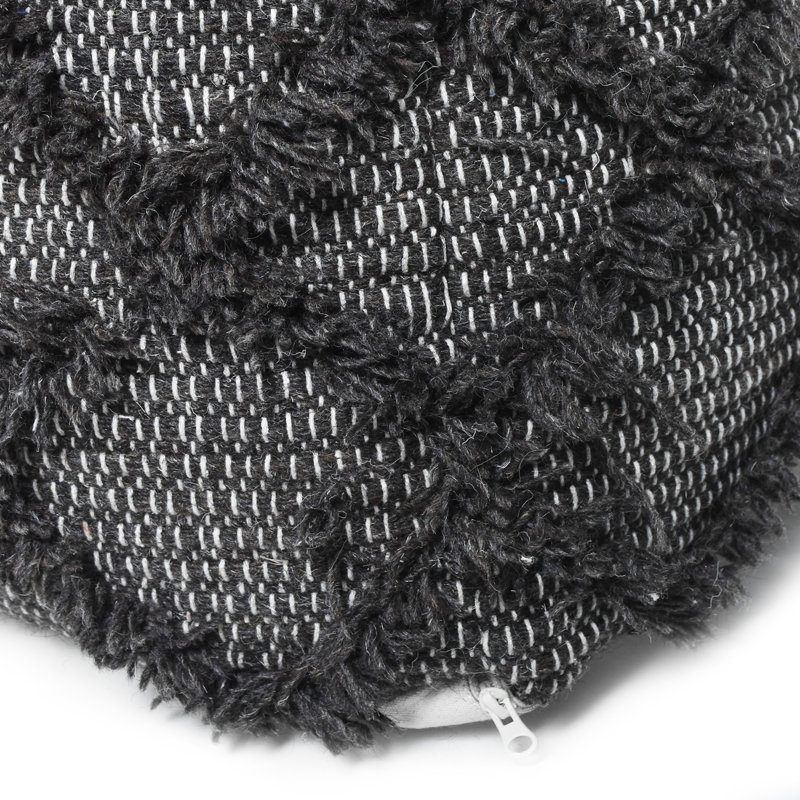 Pouf en laine et coton Jumanji