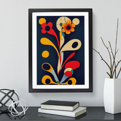 XV1022-5351X Wondrous Flowers No.6 - Single Picture Frame Print