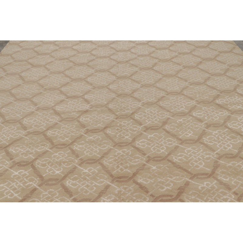 Hand Knotted Wool Rug