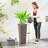 Set Of 2 Flower Pots,Tall Planters,Flower Boxs-1621095930