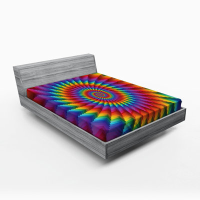 Jersey Spannbettlaken Trippy