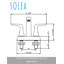 Excel Centerset Bathroom Faucet
