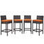 Chaise de patio avec coussin Convene-1394050561
