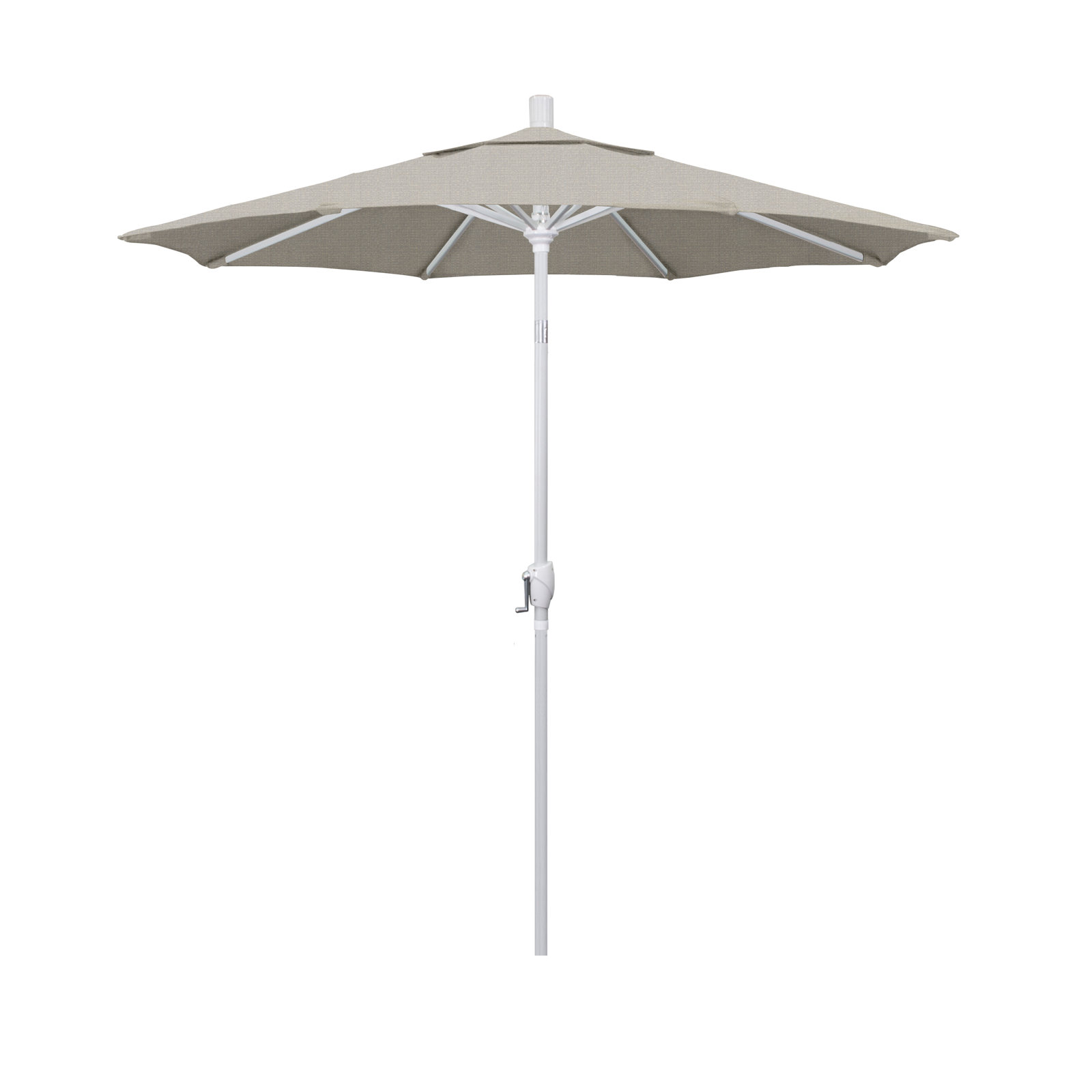 Wallach 90'' Outdoor Umbrella, Woven Granite Performance