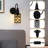 Meshaun Plug-in Armed Sconce