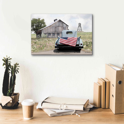 «American Tailgating» par Lori Deiter, impression sur toile tendue