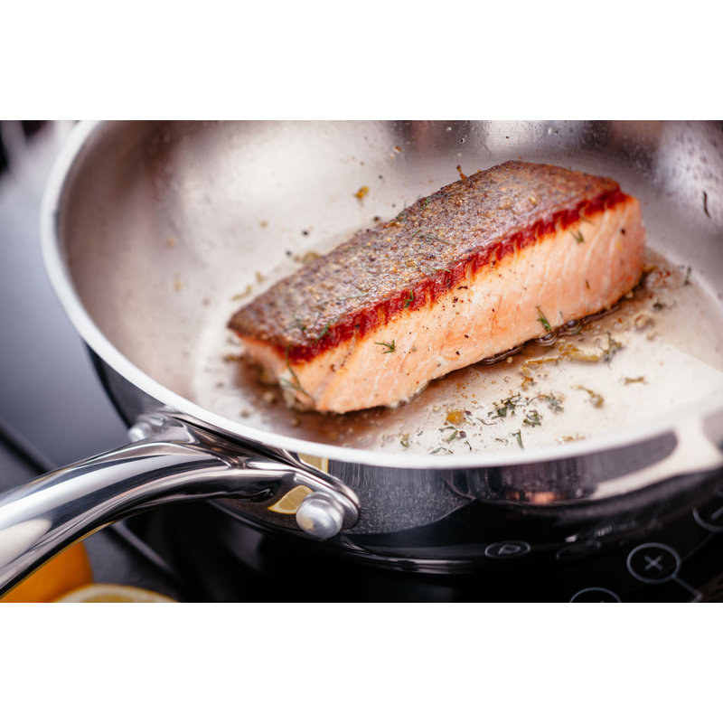 Stainless Steel Chefs Pan, 17.5cm
