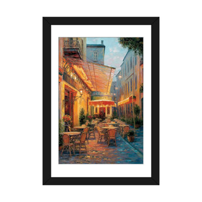 Café Van Gogh 2008, Arles France, reproduction d'art sur toile tendue