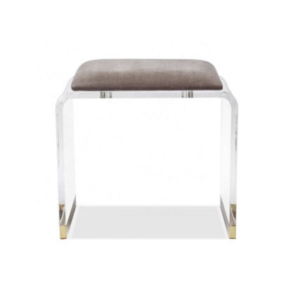 Tabouret de coiffeuse en plastique