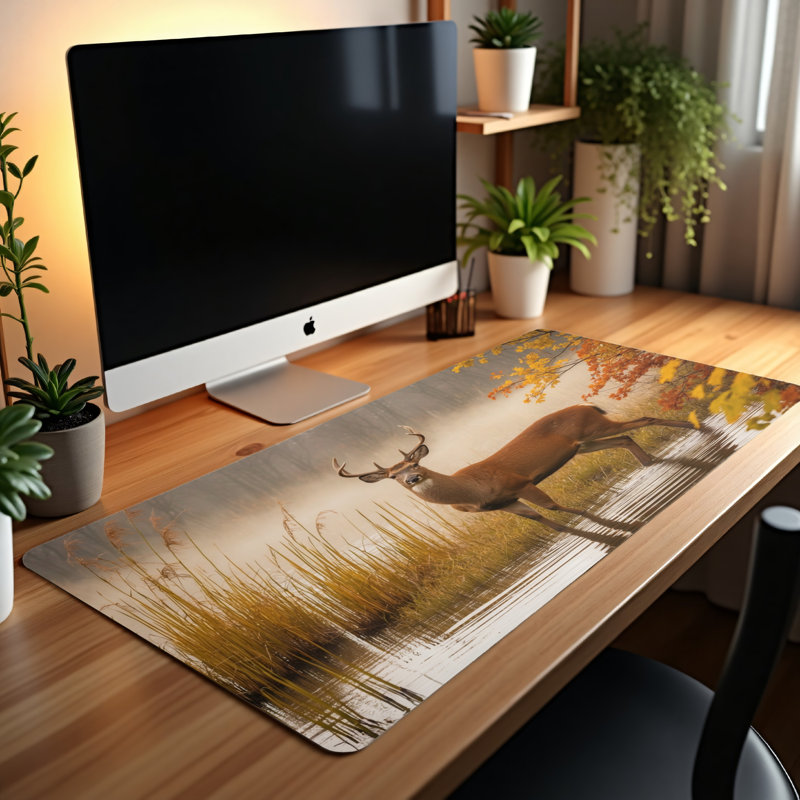 Polyester Desk Pad, 23.6x13.8
