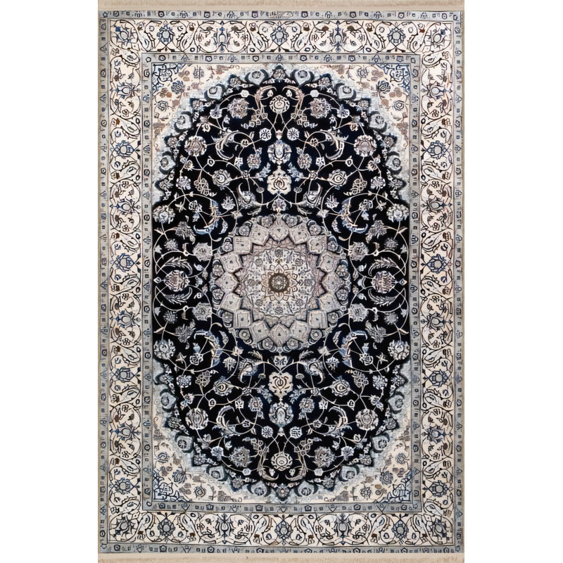Tapis rectangulaire Finklea, Rectangle 4 pi x 6 pi 7 po