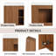 Meuble-lavabo simple 19,7 po avec plateau en résine Skyelar-1499329722-1499329717