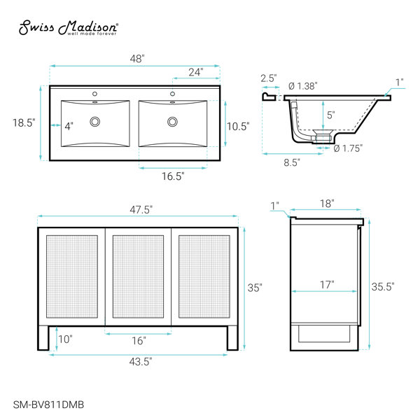 Dimensions du produit