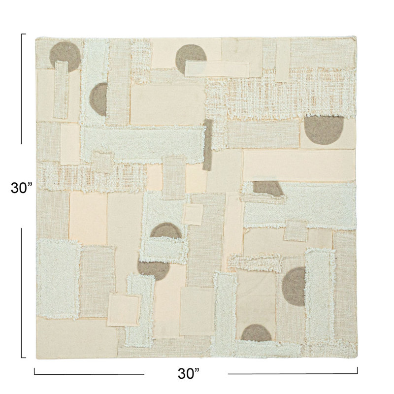 Abstract Wall Decor on Solid Wood
