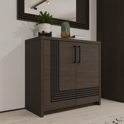 2 -Door Rectangle Accent Cabinet