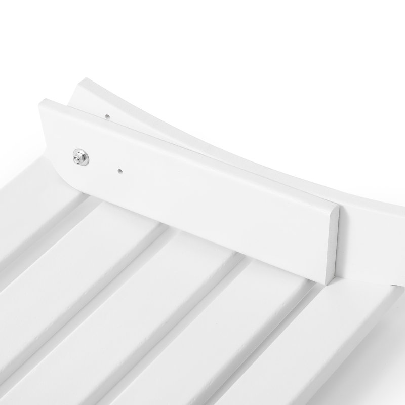 Shawnna Outdoor Ottoman, White