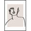 Figure and Form 2 by Romina Gadler - Framed Wall Art-1331190757-1331190762