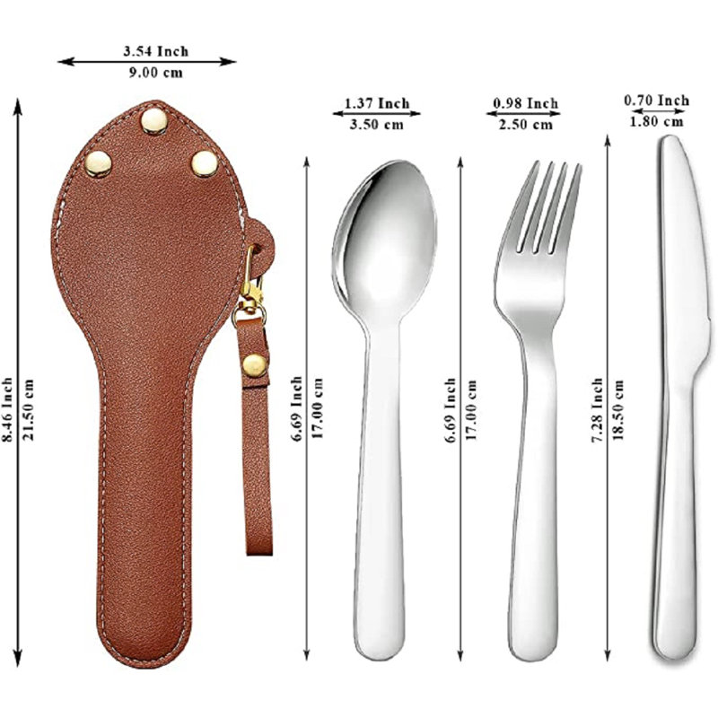 Ebern Designs Markai Stainless Steel Flatware Set