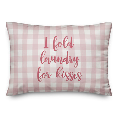 Plaid Throw Pillow