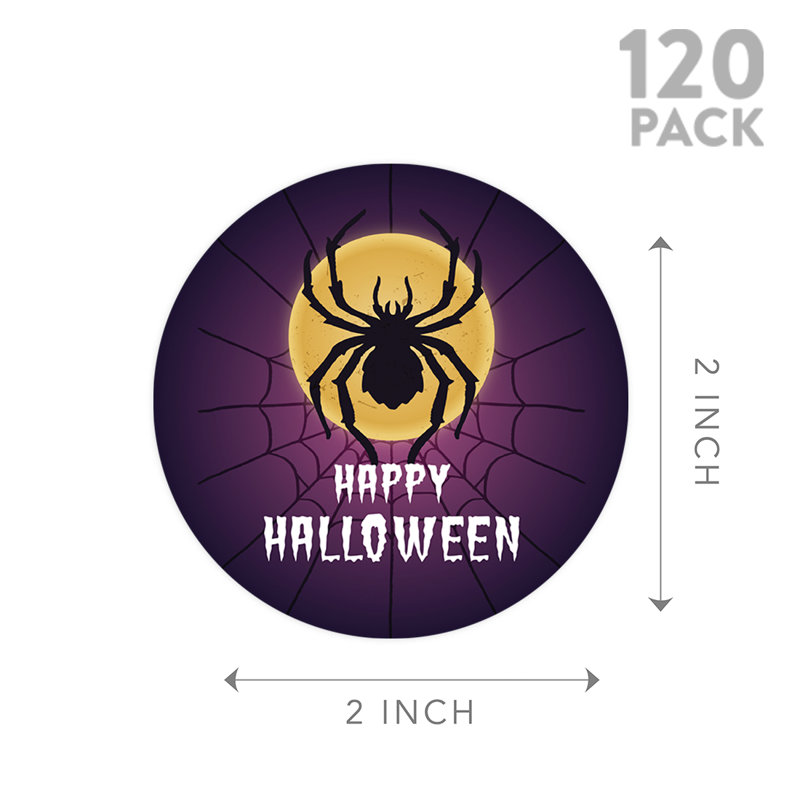 Ensemble de 120 décorations Happy Happy Halloween