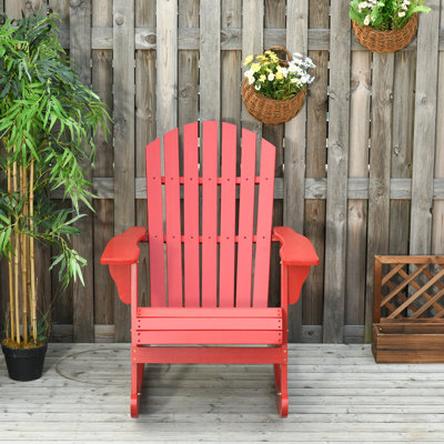 Chaise Adirondack, blanc
