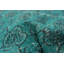 Tapis turquoise à transition de couleur 6 pi 5 po x 10 pi 4 po