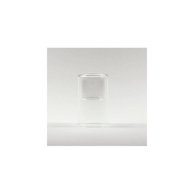 Glass Tabletop Tealight Holder, 4" H x 2" W x 2" D