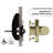HORIZON  18 in. x 1.25 in. Grab Bar, ADA Compliant for Bath and Shower Safety (500 lb. Capacity) in Brushed Gold-125312419-125312423