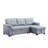 Beuna 83.5" Modern Reversible Sleeper Sectional Sofa with Storage Chaise-346567177