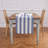 Cabana Stripe - 100% Pure Linen Table Runner-114347980-114347952