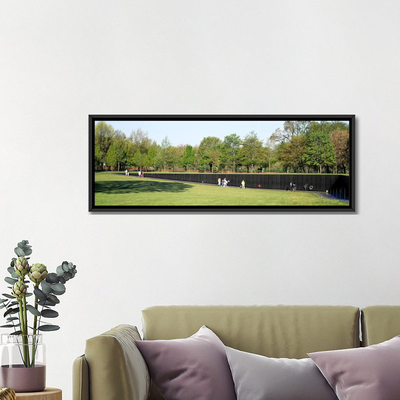 Reproduction de photo sur toile, H 12 po x l 36 po x P 1,5 po, Toile avec cadre noir