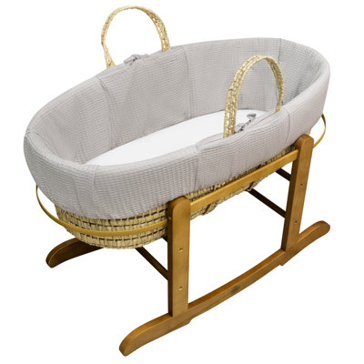 Moses Basket With Stand with Mattress