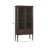 Aleric Modern Fluted Glass Bookshelf Cabinet-1623066701