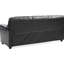 G263-s Noir - 3, solution complète pour le mobilier, élégant pour chambre d'amis noir, accueillant