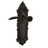 Victorian Plate Passage (Hall & Closet) with Swan Lever